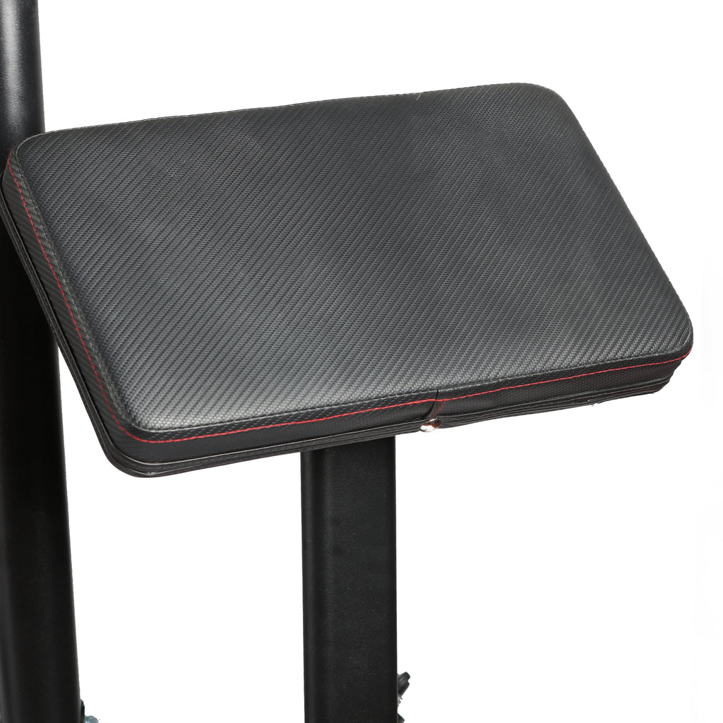 Adjustable Weight Bench with Olympic Squat Rack, Arm and Leg Developer with Preacher Pad, 620 Lb. Weight Limit for Bench, 1000 Lb. Weight Limit for Olympic Squat Rack