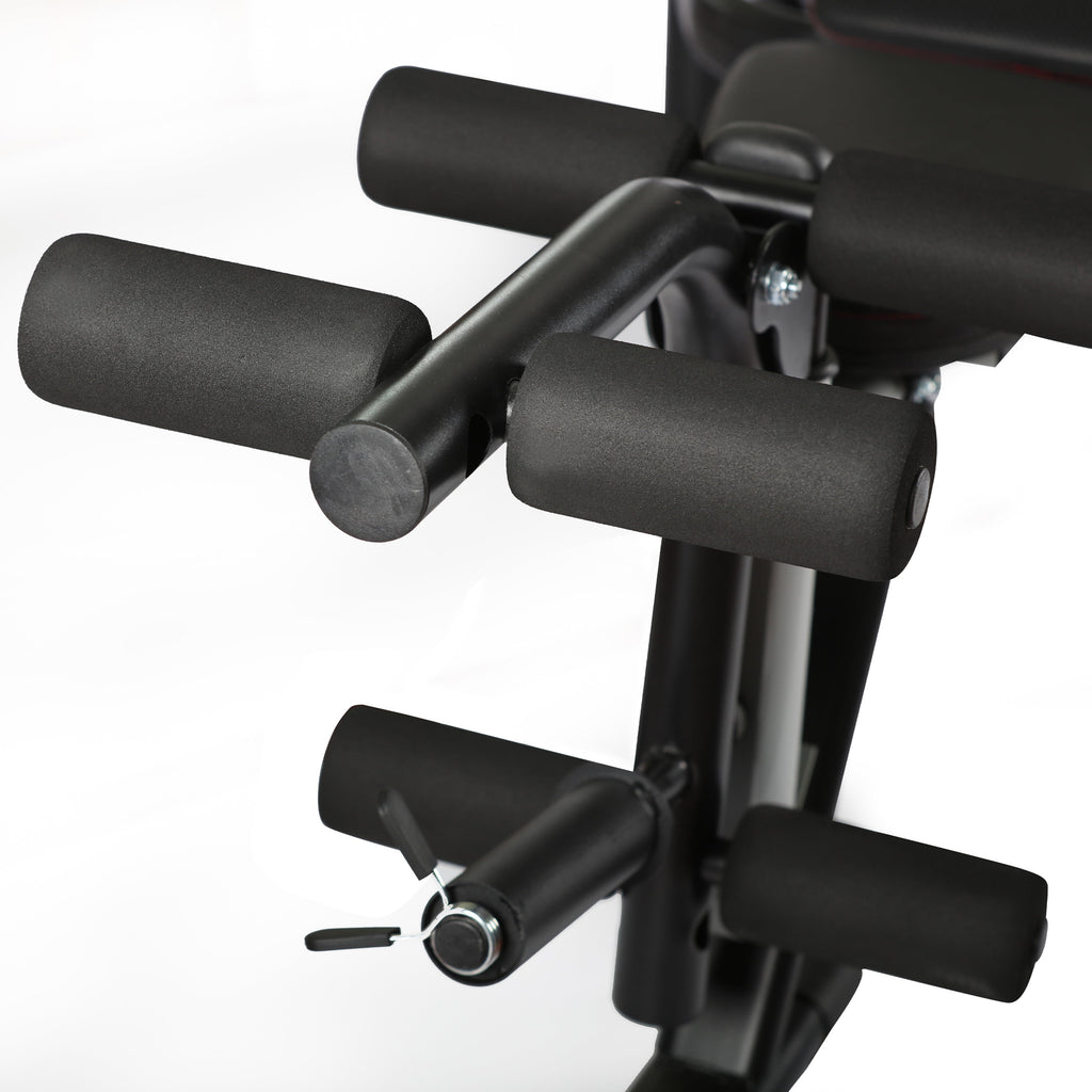 Adjustable Weight Bench with Olympic Squat Rack, Arm and Leg Developer with Preacher Pad, 620 Lb. Weight Limit for Bench, 1000 Lb. Weight Limit for Olympic Squat Rack