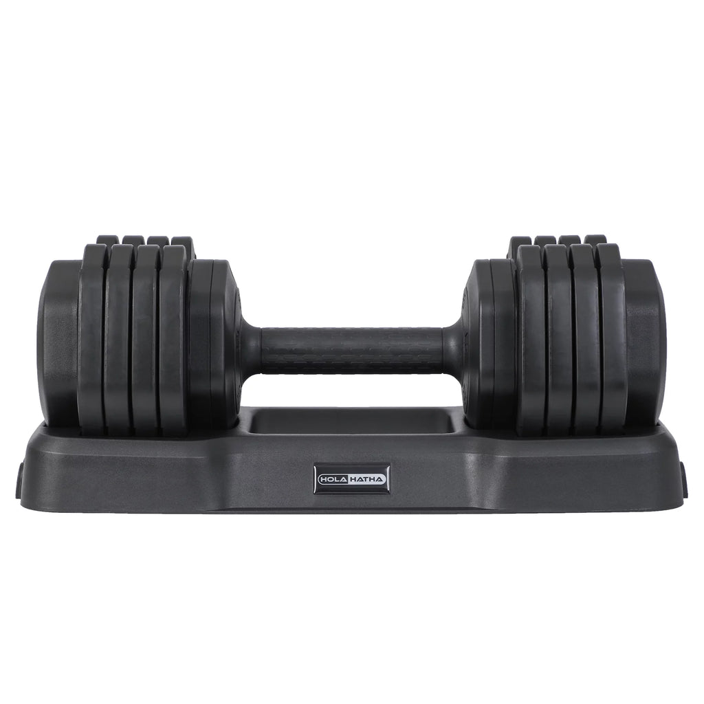 5-In-1 Adjustable Dumbbell Home Gym Workout Equipment, Single
